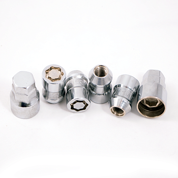 ГАЙКА СЕКР. ( M12*1,5 ) L=35.7 (LN 010) (4+2 KEY) PLASTIC PACK    