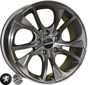 TRW-Z1010 DGMF R16*6.5J PCD5*108 ET32 DIA 65.1