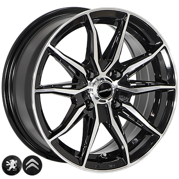 ZW-3818 BP R15*6.5J PCD4*108 ET25 DIA 73.1