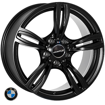 ZW-BK639(5728) MattBLACK R18*8.0J PCD5*120 ET20 DIA 74.1