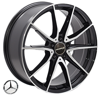 ZW-BK5015 BP R19*8.0J PCD5*112 ET45 DIA 66.6