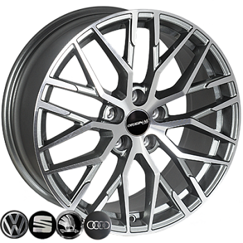 ZF-TL1420NW GMF R18*8.0J PCD5*112 ET38 DIA 66.6