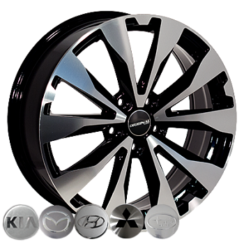 ZF-SB507 BMF R18*7.0J PCD5*114.3 ET48 DIA 67.1