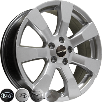 ZW-D025 HS R18*7.0J PCD5*114.3 ET38 DIA 67.1