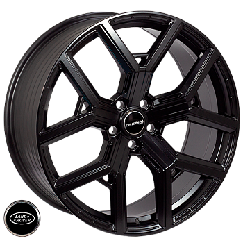ZF-FBX208 MattBLACK R22*9.5J PCD5*120 ET40 DIA 72.6