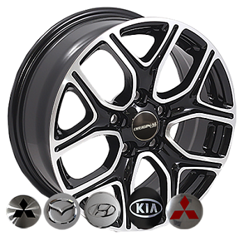 ZW-D5133 MB R16*6.5J PCD5*114.3 ET38 DIA 67.1