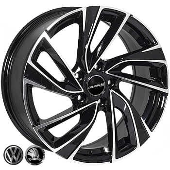 ZW-BK5772 BP R17*7.5J PCD5*112 ET45 DIA 57.1