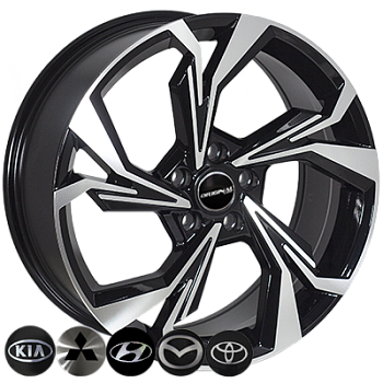 ZW-BK5893 BP R19*8.0J PCD5*114.3 ET45 DIA 67.1