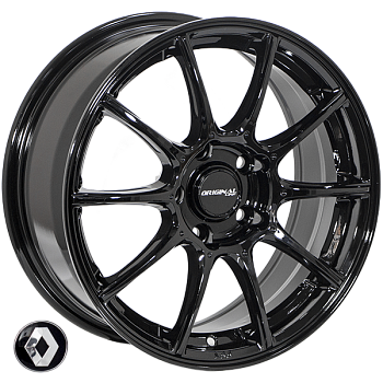 ZW-YA3762 BLK R16*7.0J PCD5*114.3 ET35 DIA 67.1