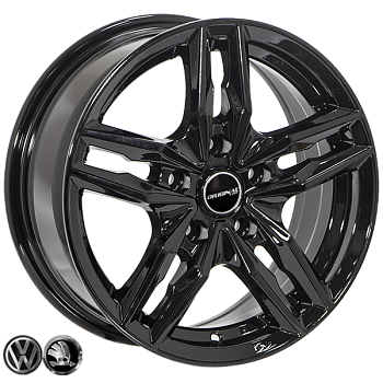 ZW-2788 BLK R15*6.5J PCD5*112 ET38 DIA 57.1