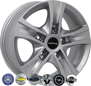 TRW-Z1108 S R16*6.5J PCD5*130 ET55 DIA 89.1