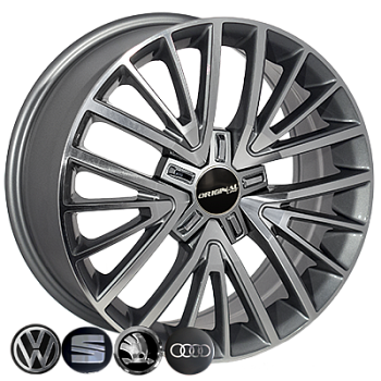 ZF-TL1356NW GMF R17*7.5J PCD5*112 ET50 DIA 57.1