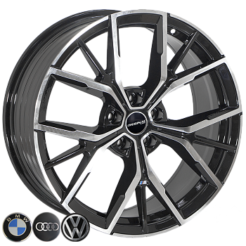 ZF-FBX081 BMF R18*8.0J PCD5*112 ET30 DIA 66.6