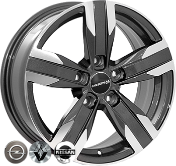 ZF-FR784 GMF R16*6.5J PCD5*114.3 ET40 DIA 67.1