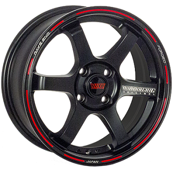 ALLANTE-T1636 DB/T/R R15*6.5J PCD4*100 ET35 DIA 67.1