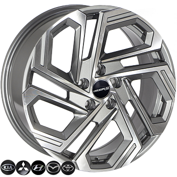 ZF-FBX345 GMF R18*7.5J PCD5*114.3 ET51 DIA 67.1