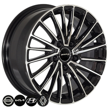 ZW-D2852 BE-P R16*7.0J PCD5*114.3 ET40 DIA 67.1