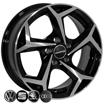 ZW-BK5340 BP R15*6.0J PCD5*100 ET35 DIA 57.1