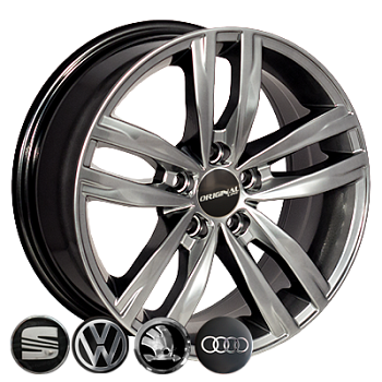 ZW-D7004(3023) HB R15*6.5J PCD5*100 ET35 DIA 57.1