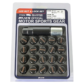 M48-1CBA BLACK ( M12*1,25 )  (16+4+2) (L=32, 17NEX)