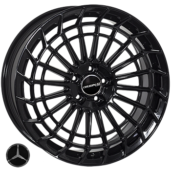 ZH-299 GlossBlack R20*9.5J PCD5*112 ET42 DIA 66.6