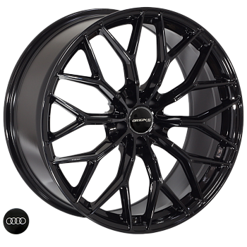 ZW-YA5647 BLK R21*9.5J PCD5*112 ET20 DIA 66.6