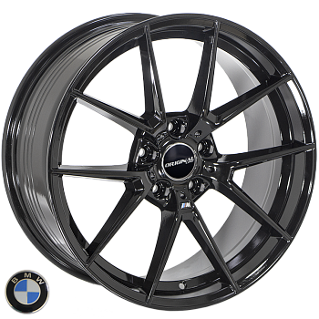 ZF-FBX124 BLACK R19*9.5J PCD5*120 ET38 DIA 72.6