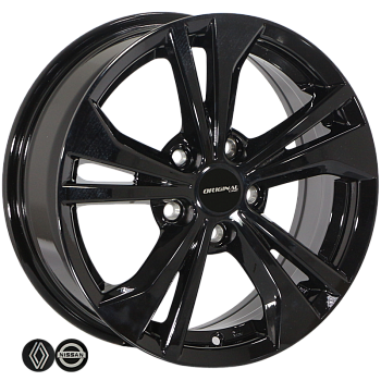ZF-TL5014 BLACK R16*6.5J PCD5*114.3 ET40 DIA 66.1