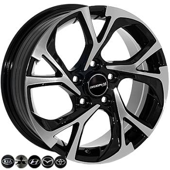 ZF-FE197 BMF R16*6.5J PCD5*114.3 ET45 DIA 67.1