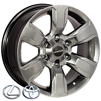 ZW-D6045 HB R17*7.5J PCD6*139.7 ET25 DIA 106.2