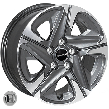 JH-H669 GMF R16*7.0J PCD5*114.3 ET45 DIA 64.1