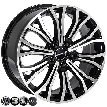 ZF-8054 BMF R18*8.0J PCD5*112 ET39 DIA 66.6