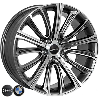 ZF-QC1200 GMF R19*9.5J PCD5*112 ET39 DIA 66.6