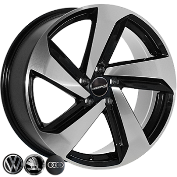 JH-5639 BMF R19*8.5J PCD5*112 ET45 DIA 57.1