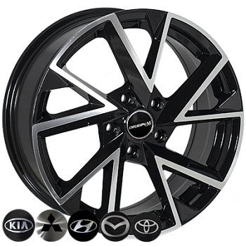 ZW-BK5804 BP R17*7.0J PCD5*114.3 ET45 DIA 67.1