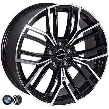 ZF-FBX252 BMF R20*9.5J PCD5*112 ET35 DIA 66.6