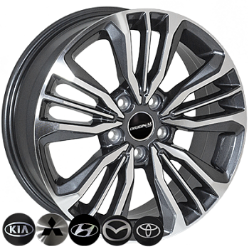 ZF-TL1441NW DarkGMF R17*6.5J PCD5*114.3 ET45 DIA 67.1