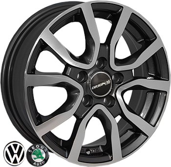 ZW-7365 EP R14*5.0J PCD5*100 ET35 DIA 57.1