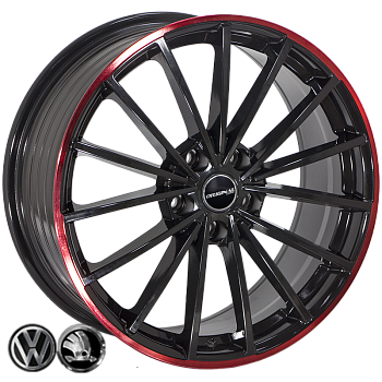 ZF-FBX174 BRL R18*8.0J PCD5*112 ET45 DIA 57.1