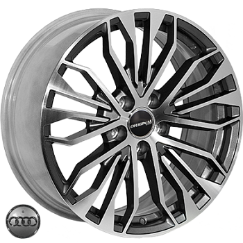 ZF-1096 GMF R18*8.0J PCD5*112 ET35 DIA 66.6