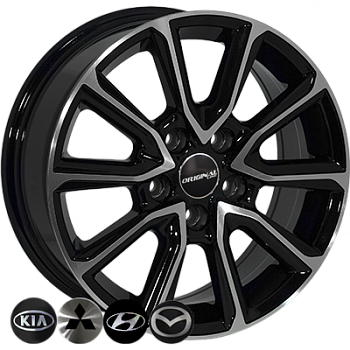 ZW-BK5344 BP R16*6.5J PCD5*114.3 ET35 DIA 67.1