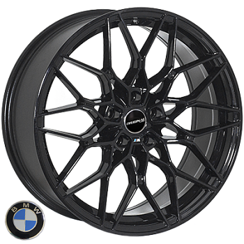 ZW-BKY1091 BLACK R19*9.0J PCD5*112 ET35 DIA 66.6