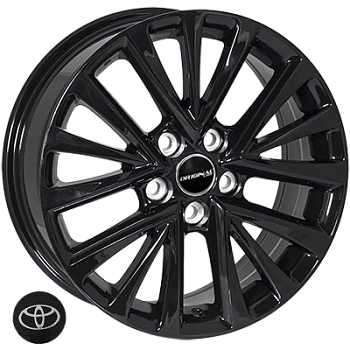 JH-H524 BLACK R17*7.0J PCD5*114.3 ET45 DIA 60.1