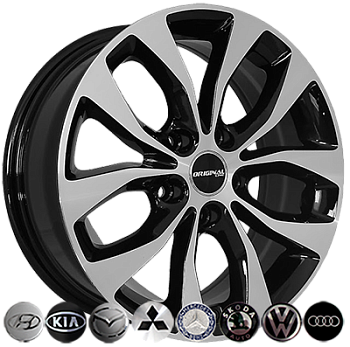 ZY-659 BP R16*6.5J PCD5*114.3 ET35 DIA 67.1