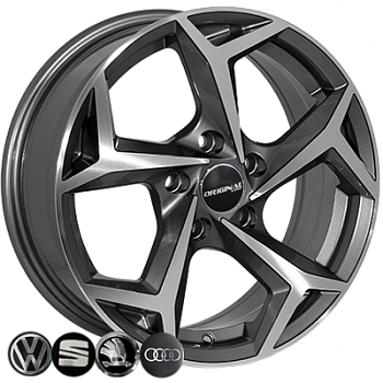 ZW-BK5340 GP R16*6.5J PCD5*100 ET35 DIA 57.1