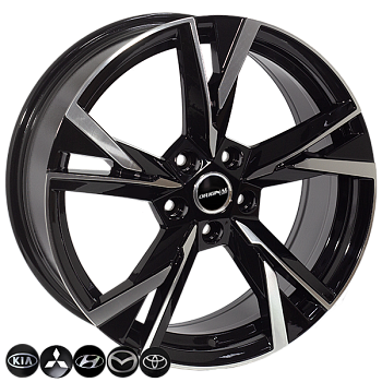 ZW-BKY1241 BP R17*7.0J PCD5*114.3 ET40 DIA 67.1