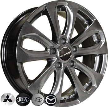 ZW-7305 HB R17*6.5J PCD5*114.3 ET45 DIA 67.1