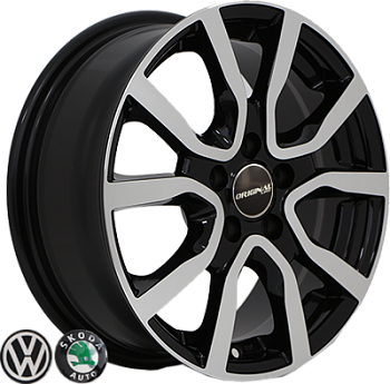 ZW-7365 BP R15*6.0J PCD5*100 ET40 DIA 57.1