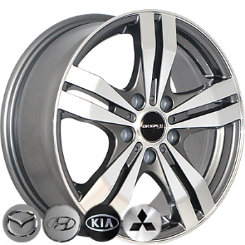 ZW-348 MK-P R16*6.5J PCD5*114.3 ET46 DIA 67.1