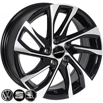 ZW-BK5760 BP R15*6.5J PCD5*100 ET35 DIA 57.1